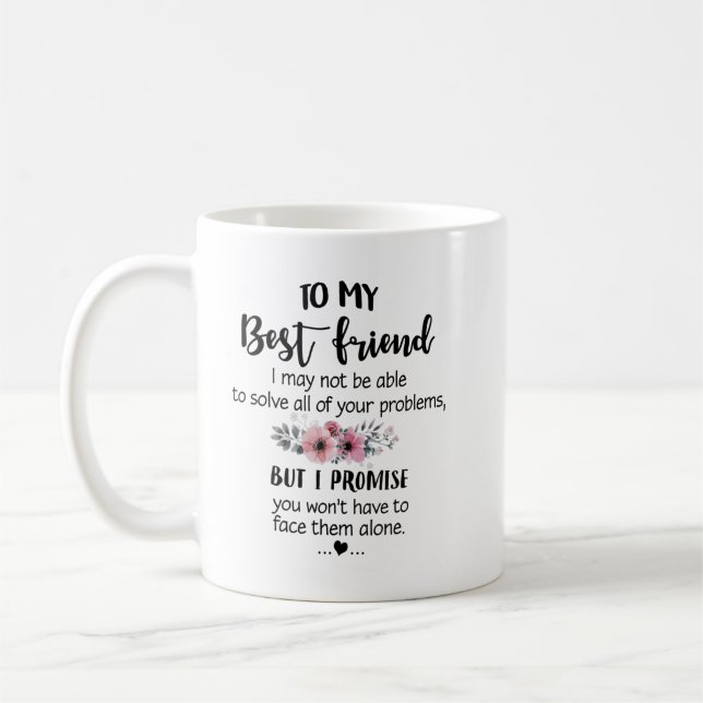Caneca De Café Para a minha melhor camisa amiga (Esquerda)