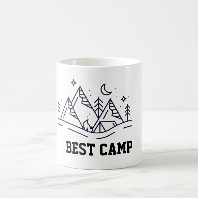 Caneca de café para acampamento / atividades ao ar (Centro)