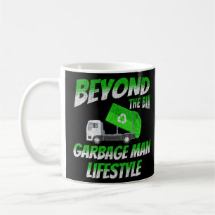 Caneca De Café Para Além Da Caixa Do Lixo, Motorista De Caminhão 
