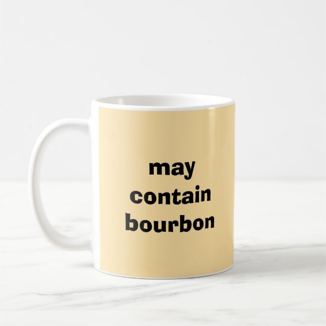 caneca de café para amante de Bourbon (Esquerda)