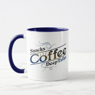 Caneca de Café para Amantes de Café com Conversas