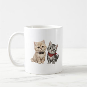 Caneca de Café para Amantes de Gatos Fofos