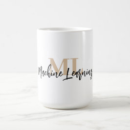 Caneca De Café Para Amantes de ML e Entusiastas de Tecnologia – C