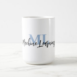 Caneca De Café Para Amantes de ML e Entusiastas de Tecnologia – M