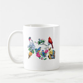 Caneca de Café para Amantes de Pássaros