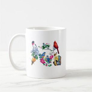 Caneca de Café para Amantes de Pássaros