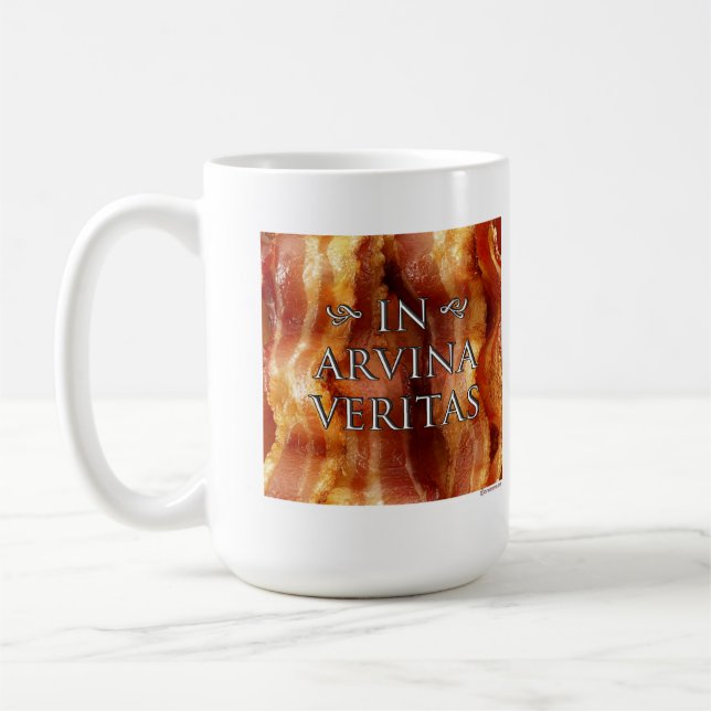 Caneca De Café Para amantes do bacon em toda parte! (Esquerda)