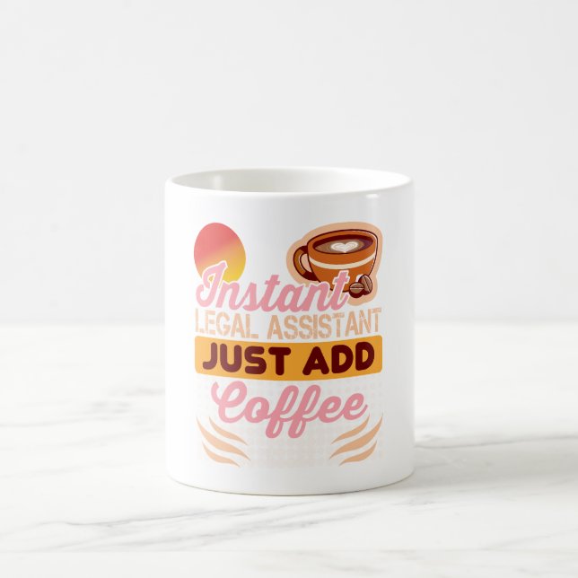 Caneca de Café para Assistente Jurídico Presente D (Centro)