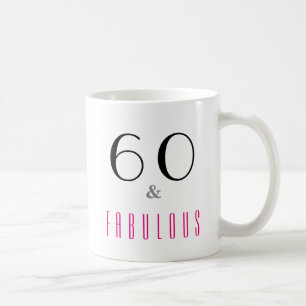 Caneca de Café para Bebidas de Aniversário de 60 A