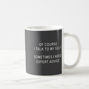 Caneca De Café Para Brincar Curso Sarcástico Falar Comigo Mesmo