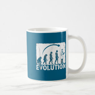 Caneca De Café Para Camisa Evolução Doutor Silhueta Médica