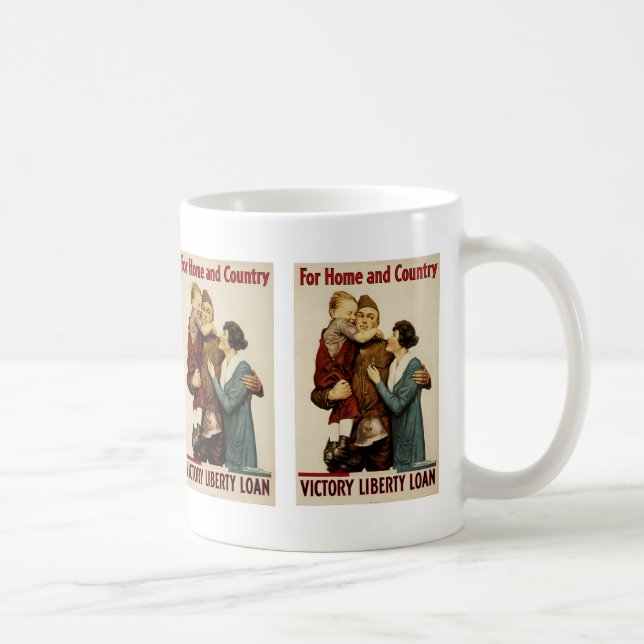 Caneca De Café Para casa e país (Direita)