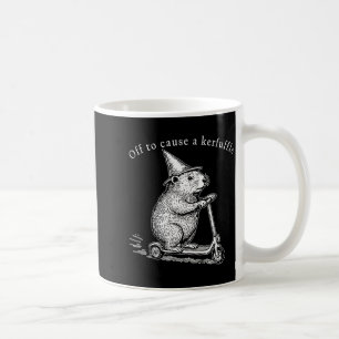 Caneca De Café Para Causar Uma Confusão Divertida Patinete de Tou