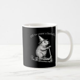 Caneca De Café Para Causar Uma Confusão, Patinete Engraçado de To