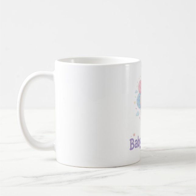 Caneca de Café para Chá de Bebê (Esquerda)