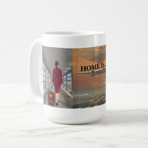 Caneca de Café para Comissário de Bordo e Tripulaç
