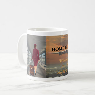 Caneca de Café para Comissário de Bordo e Tripulaç