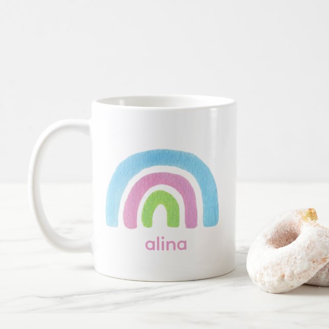 Caneca de Café para Crianças (Com Donut)