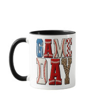 Caneca de Café para Dia de Jogo – Caneca para Fest