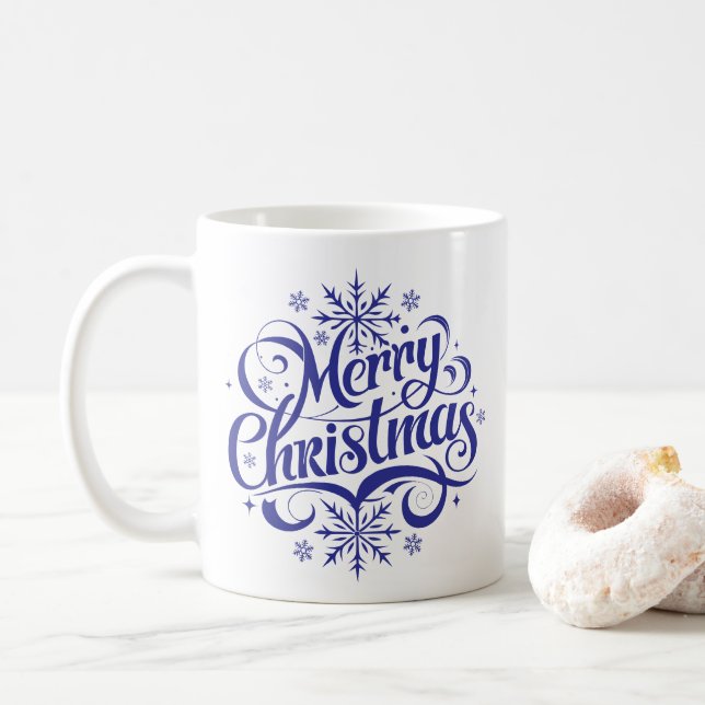 Caneca de café para feriado (Com Donut)