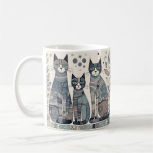 caneca de café para gatos