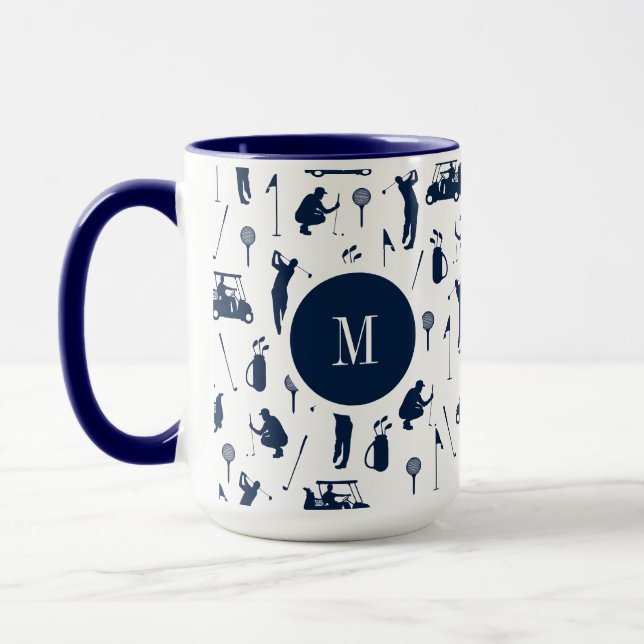 Caneca de café para golfista (Esquerda)