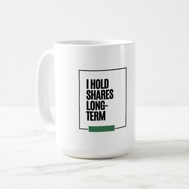 Caneca de Café para Investidores – Presente Único  (Frente Esquerda)