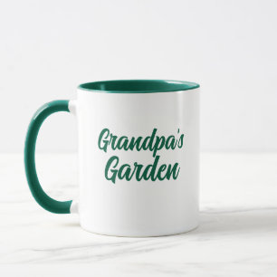 caneca de café para jardinagem
