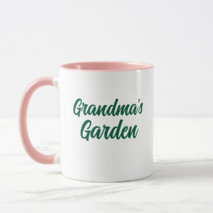 caneca de café para jardinagem