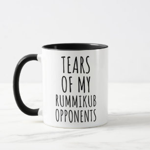 Caneca de Café para Jogador de Rummikub Divertido