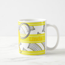 Para jogadores de ténis - amarelo