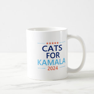 Caneca De Café Para Kamala Harris 2024 Senhora Sem Filhos Gato Jd