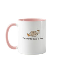 Caneca de Café para Mãe Engraçada Superestimulação