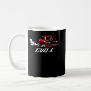 Caneca De Café Para Mulheres Mens Mitsubishi Lancer Evolution 10