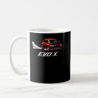 Caneca De Café Para Mulheres Mens Mitsubishi Lancer Evolution 10 