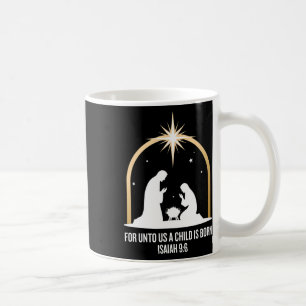 Caneca De Café Para Nós, Uma Criança É Isaiah 96, Nascer Religios