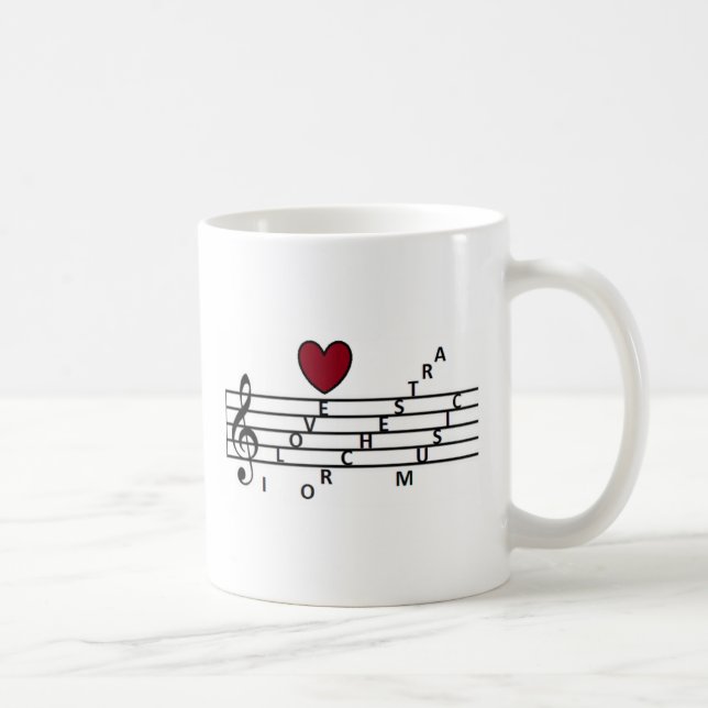 Caneca De Café Para o amante da música da orquestra (Direita)