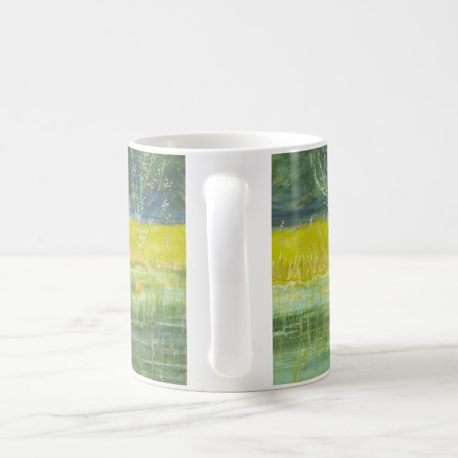 Caneca de café para o amante de natureza, "alces " (Alça)