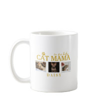 para o bebê de pêlo mamãe gato personalizado colag