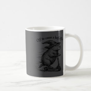 Caneca De Café Para o Capybara Feiticeiro Patinete Desligar Causa