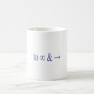 Caneca De Café Para o infinito e além