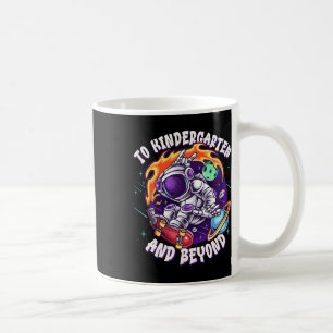 Caneca De Café Para o jardim de infância e além astronauta de vol