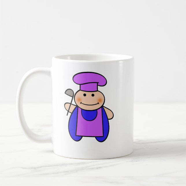 Caneca De Café para o melhor cozinheiro! (Esquerda)