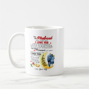 Caneca De Café Para o meu marido nunca esqueça essa camisa
