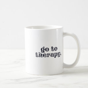 Caneca De Café Para o problema de saúde mental divertida da terap