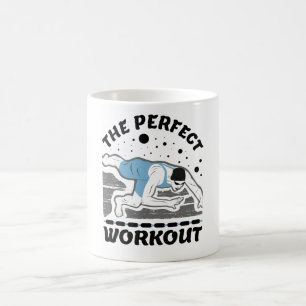 Caneca De Café Para O Swimmer - A Natação De Workout Perfeita