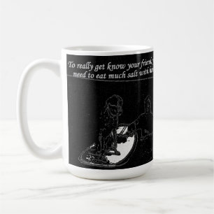 Caneca De Café Para obter realmente conheça seu amigo, você