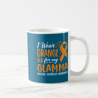 Caneca De Café Para Orange Glamma Conscientização da Esclerose Mú