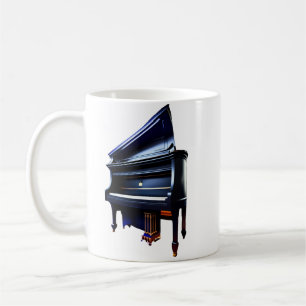 Caneca de café para piano incrível