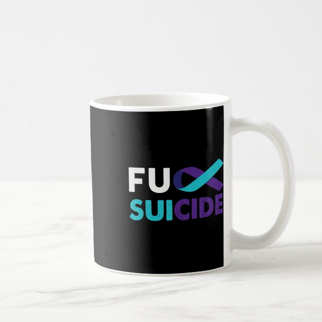 Caneca De Café Para Presente Sobrevivente De Sobrevivência De Sui (Direita)